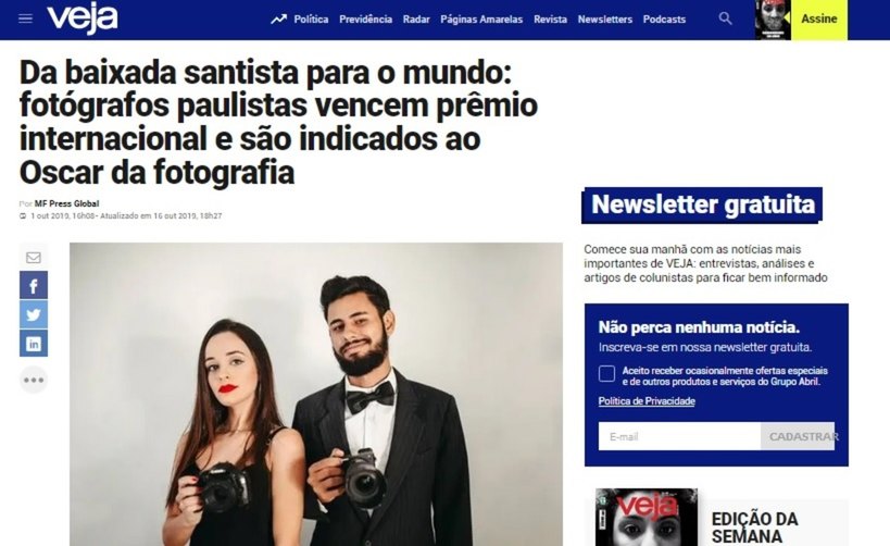 Revista VEJA - Indicados ao Oscar Revista VEJA - Indicados ao Oscar